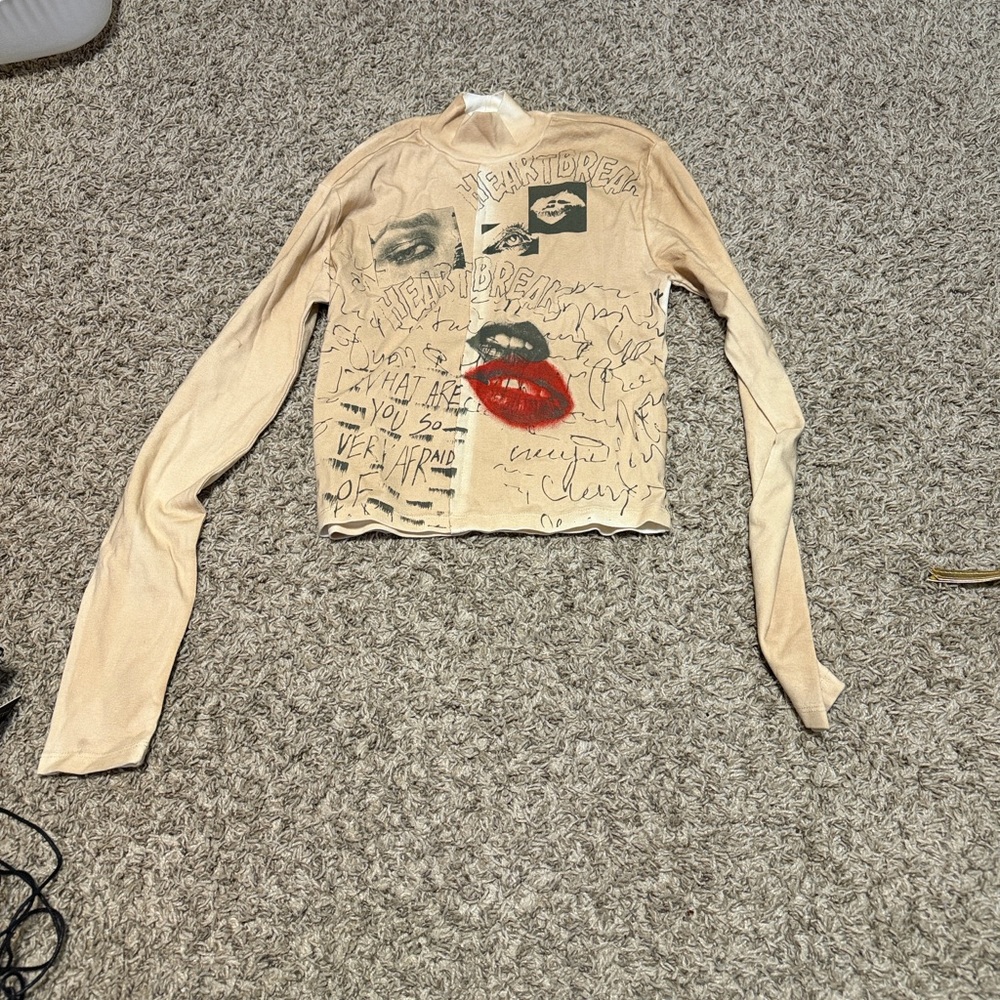 Heartbreak Graphic Long Sleeve Tee
